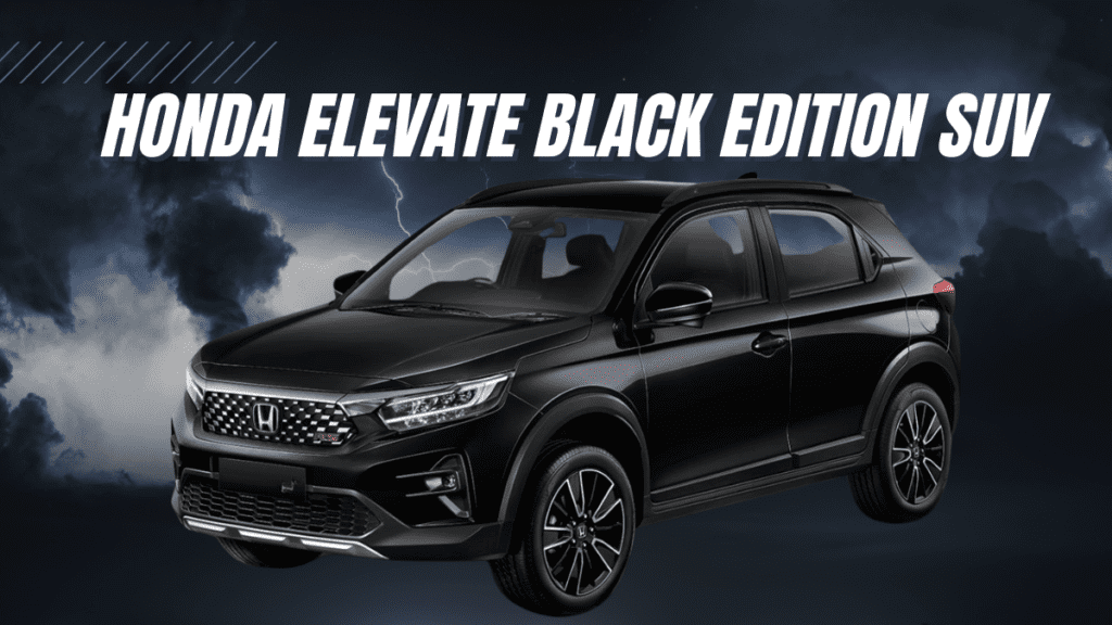 Honda SUV Elevate Black Edition latest Car Launch